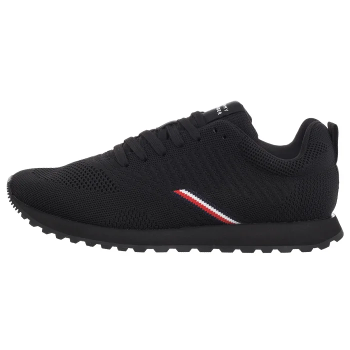Sneakersy Tommy Hilfiger New Runner Eva Corpo Knit Black FM0FM05648 BDS – zdjęcie 2