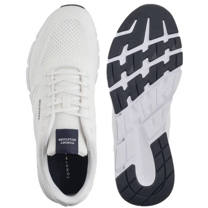 Buty Sportowe Tommy Hilfiger Modern Comfort Run Knit White FM0FM05524 YBS