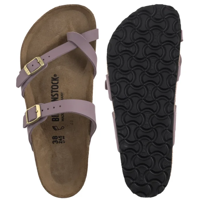 Klapki Birkenstock Mayari Nubuck Faded Purple 1030341 – zdjęcie 5