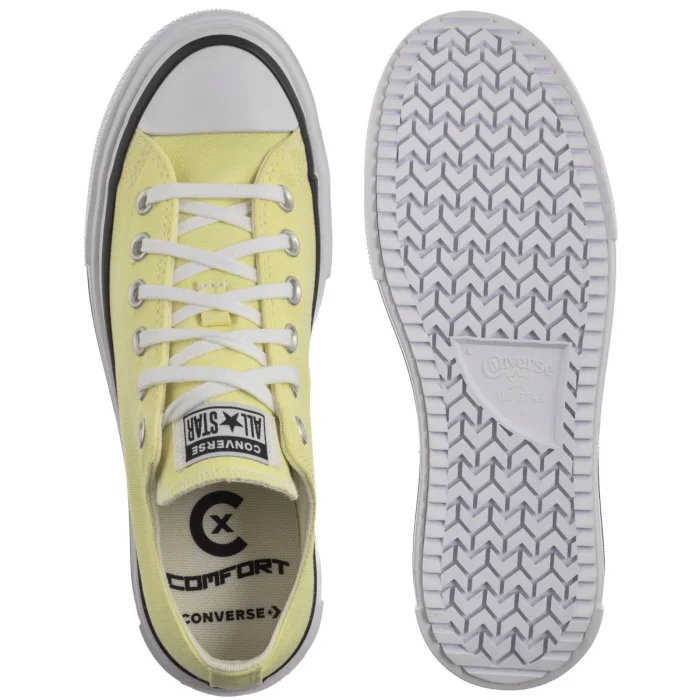 Trampki Converse CTAS Lift Double Stack Ox Lemon Slushy/White/Black A16283C – zdjęcie 5