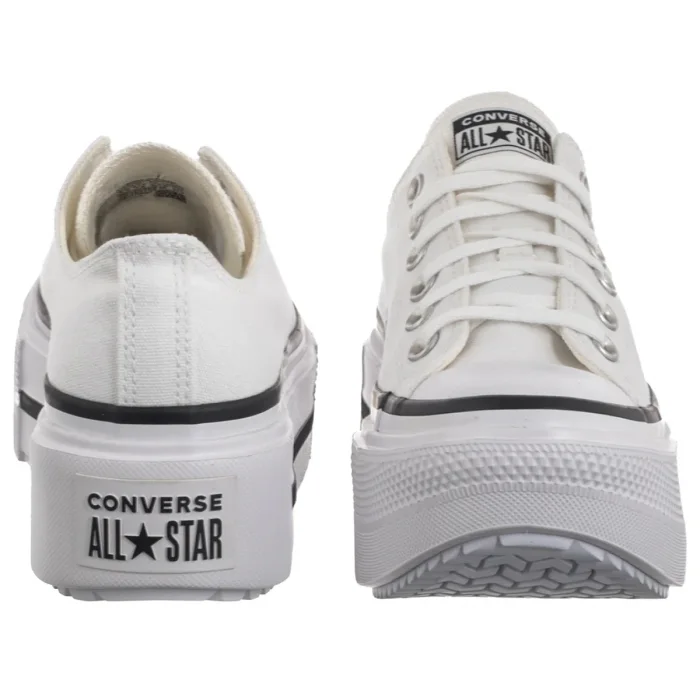 Trampki Converse CTAS Lift Double Stack Ox White/Black/White A15491C – zdjęcie 4