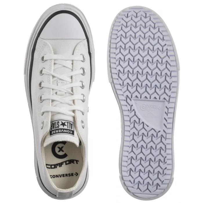 Trampki Converse CTAS Lift Double Stack Ox White/Black/White A15491C – zdjęcie 5