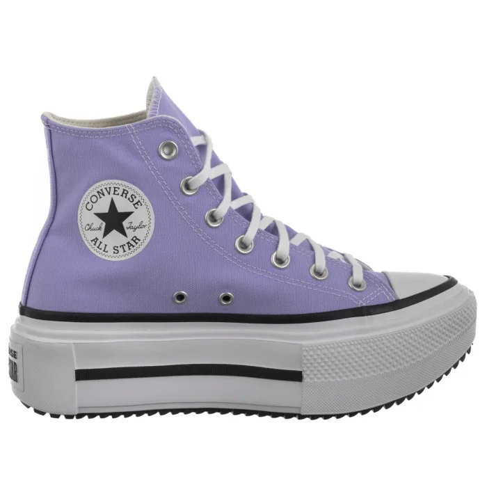 Trampki Converse CTAS Lift Double Stack Hi Violet Heat/Egret/Black A15206C – zdjęcie 3