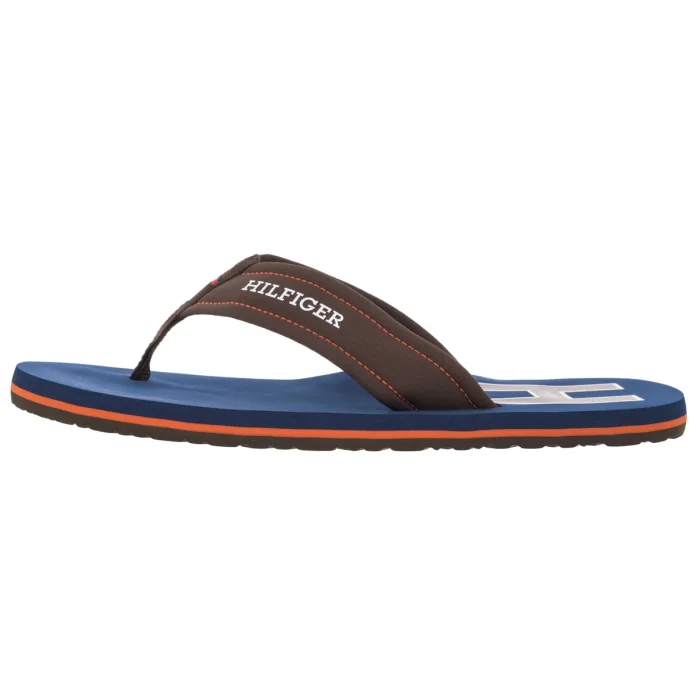Japonki Tommy Hilfiger Hilfiger H Padded Beach Sandal Legacy Brown FM0FM05536 GV0 – zdjęcie 2