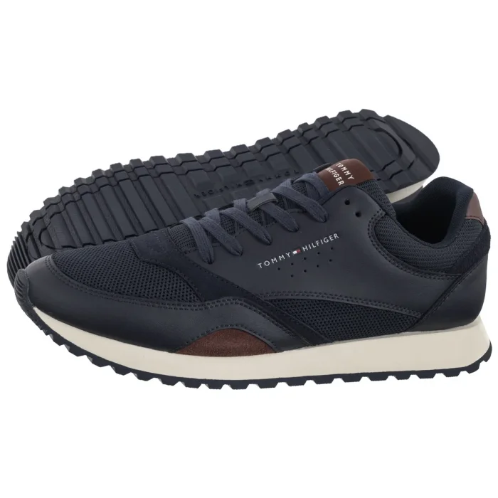 Sneakersy Tommy Hilfiger New Runner Eva Mix Desert Sky FM0FM05522 DW5 – zdjęcie 1
