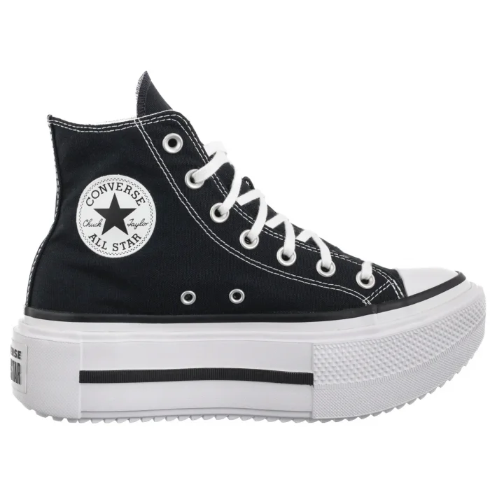 Trampki Converse CTAS Lift Double Stack Hi Black/White/Black A12975C – zdjęcie 3