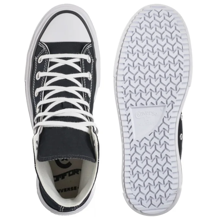 Trampki Converse CTAS Lift Double Stack Hi Black/White/Black A12975C – zdjęcie 5