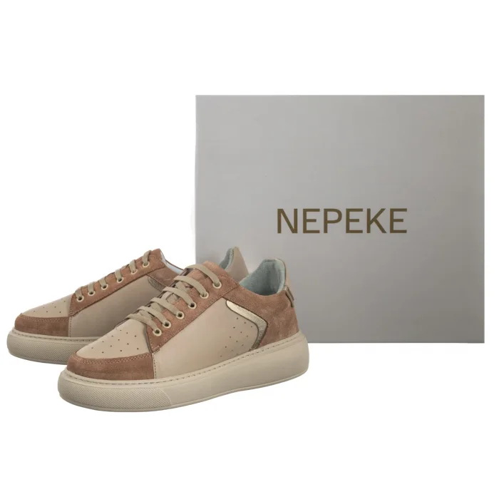 Sneakersy Nepeke Ana Beige  – zdjęcie 6