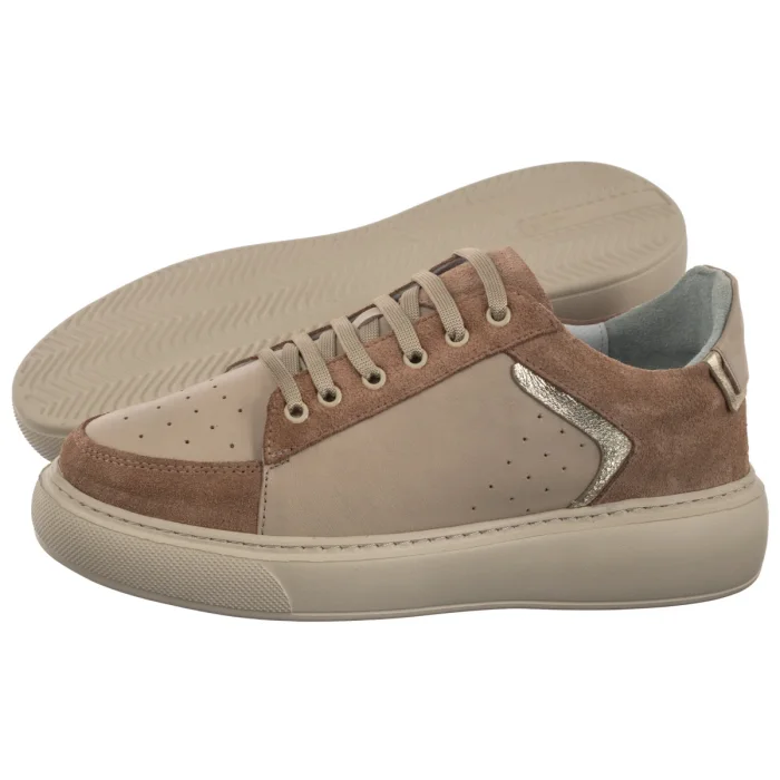 Sneakersy Nepeke Ana Beige  – zdjęcie 1