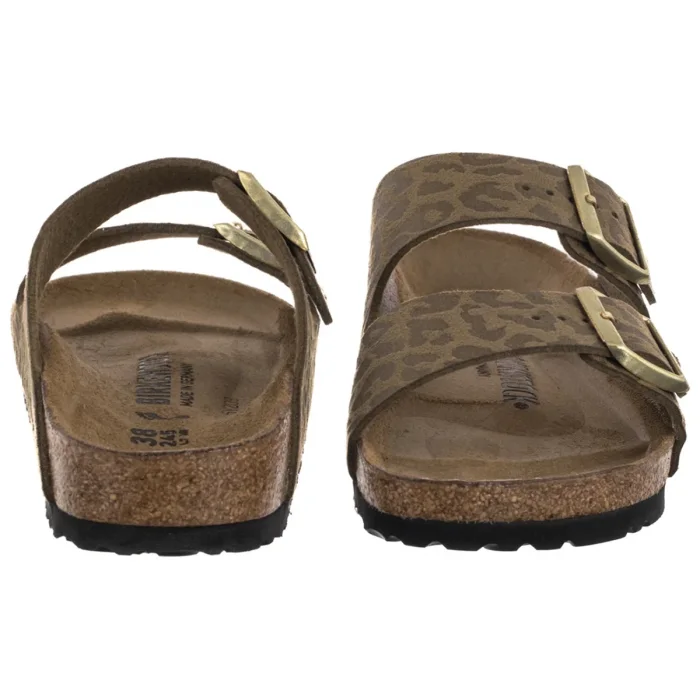 Klapki Birkenstock Arizona BS SYN Leo Khaki 1030586 – zdjęcie 4