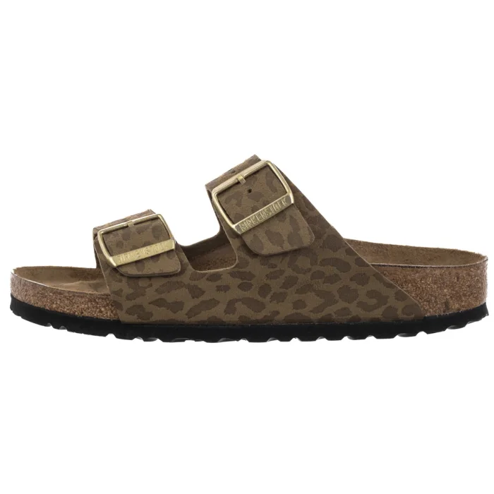 Klapki Birkenstock Arizona BS SYN Leo Khaki 1030586 – zdjęcie 2