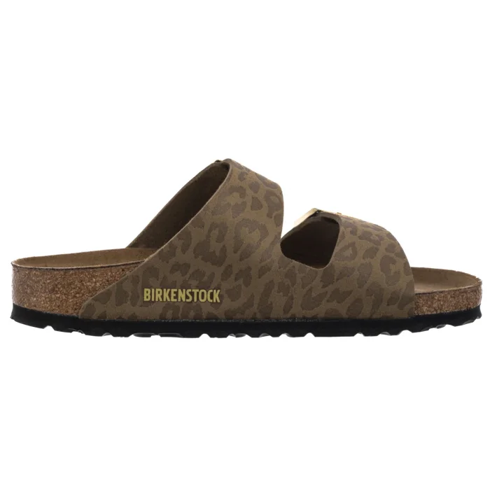 Klapki Birkenstock Arizona BS SYN Leo Khaki 1030586 – zdjęcie 3