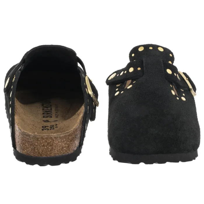 Klapki Birkenstock Boston Rivet Border Black 1030491 – zdjęcie 4