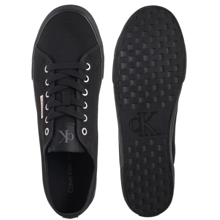 Tenisówki Calvin Klein Ess Vulc Low Mg Cv Triple Black YM0YM01301 0GJ – zdjęcie 5