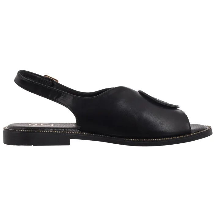 Sandały Filippo Czarne DS6229/25 BK – zdjęcie 3