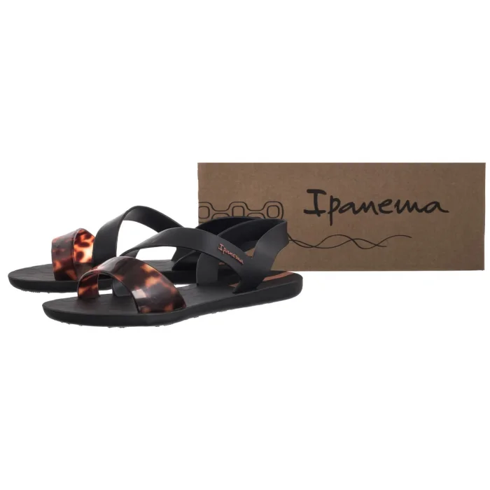 Sandały Ipanema Vibe Sandal Fem 82429/BD399 Black/Turtle/Pink – zdjęcie 6