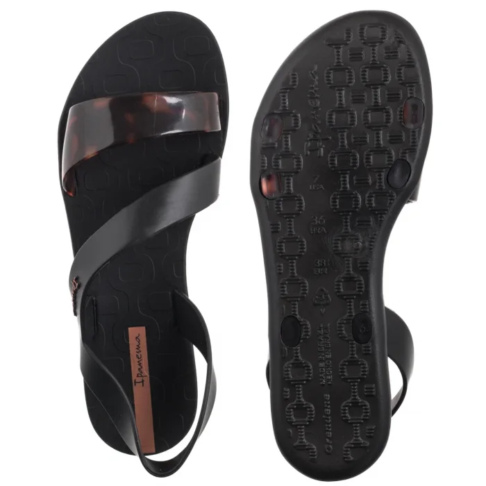Sandały Ipanema Vibe Sandal Fem 82429/BD399 Black/Turtle/Pink – zdjęcie 5