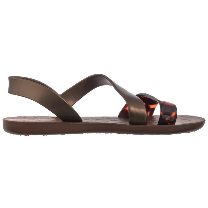Sandały Ipanema Vibe Sandal Fem 82429/BD418 Brown/Turtle/Orange – zdjęcie 3