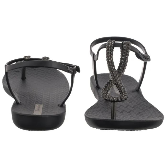 Sandały Ipanema Class Twist Sandal Fem 83658/BC909 Black/Dark Grey – zdjęcie 4