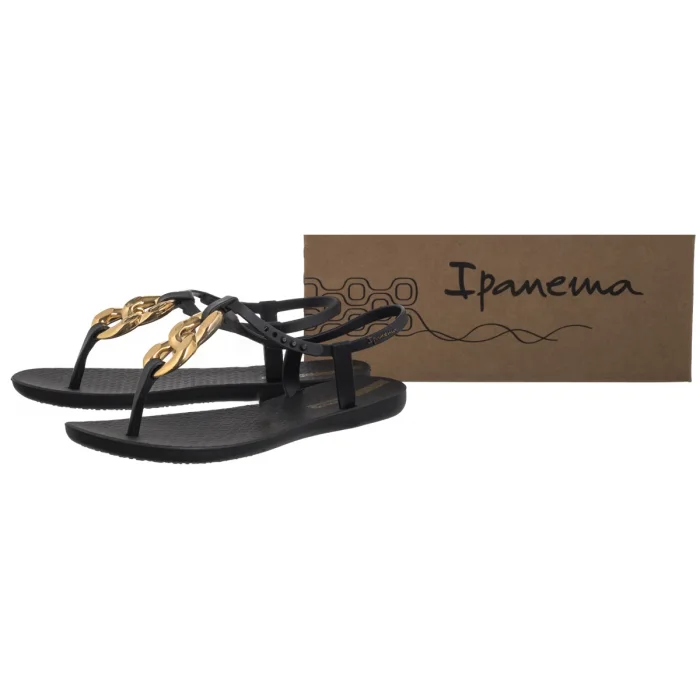 Sandały Ipanema Class Connect II Fem 83701/BC837 Black/Black/Gold – zdjęcie 6