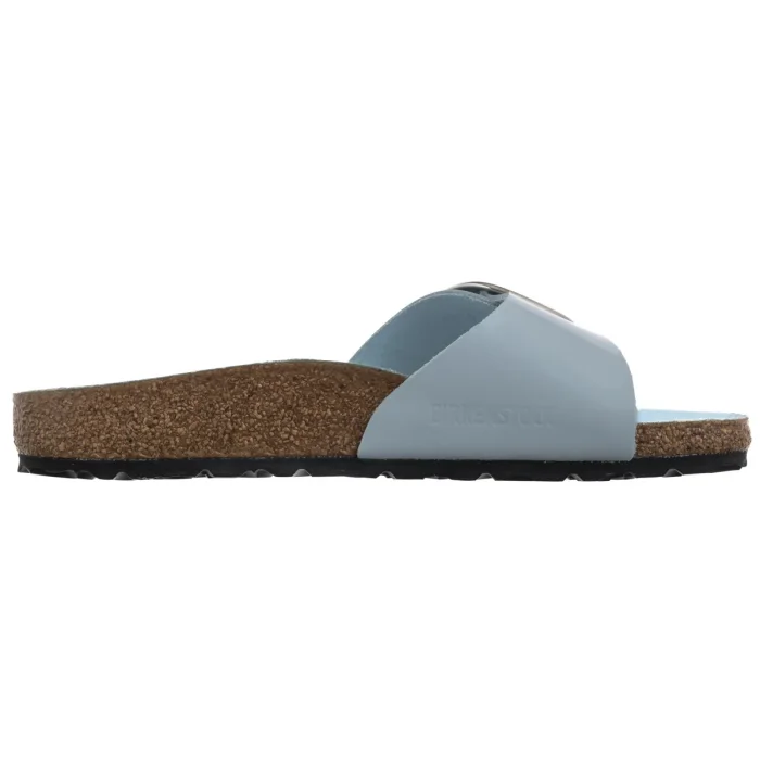 Klapki Birkenstock Madrid Big Buckle Baby Blue High Shine 1030364 – zdjęcie 3