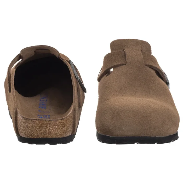 Klapki Birkenstock Boston BS SF Dark Tea Tonal 1030814 – zdjęcie 4