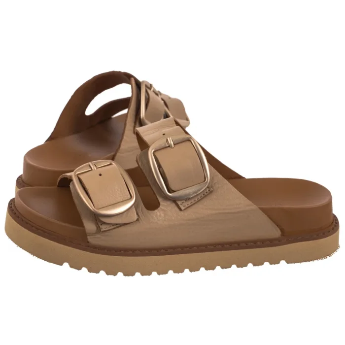 Klapki Venezia Beżowe R008LEBEOBK144 – zdjęcie 1