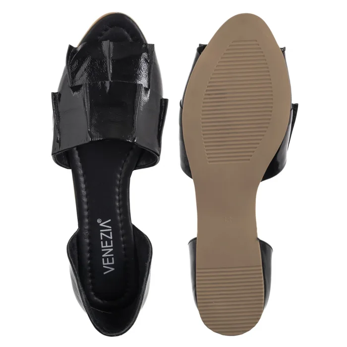 Sandały Venezia Czarne A034PABLOBS028 – zdjęcie 5