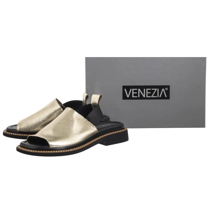 Sandały Venezia Złote L066LEGOOBS033 – zdjęcie 6