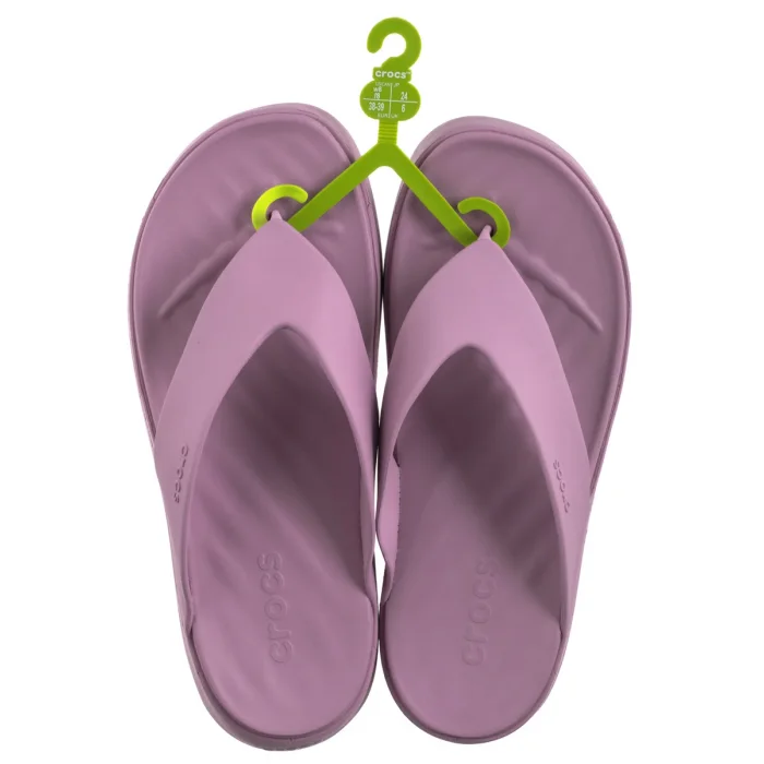 Japonki Crocs Getaway Platform Flip Hydrangea 209410-5BX – zdjęcie 6