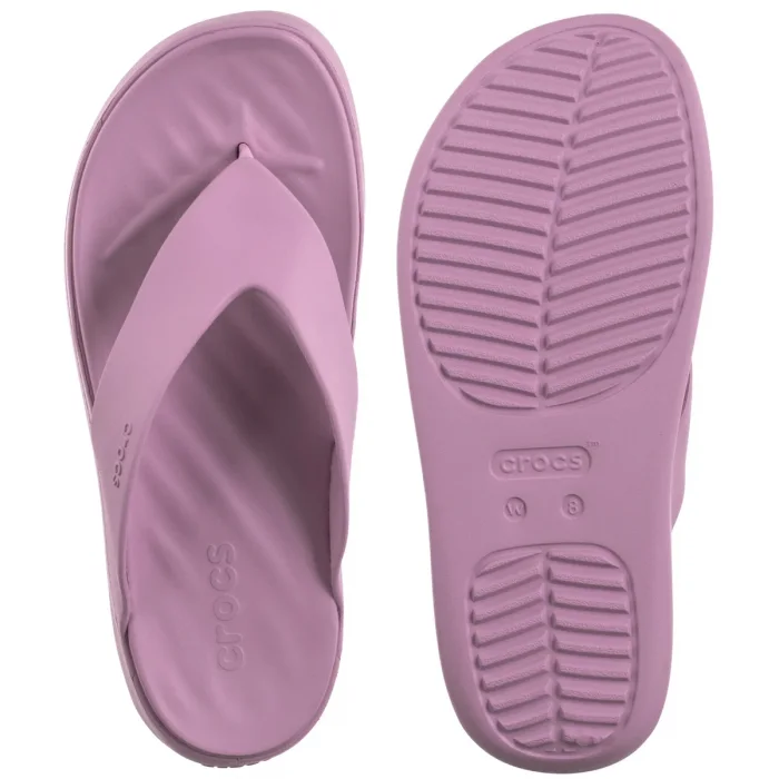 Japonki Crocs Getaway Platform Flip Hydrangea 209410-5BX – zdjęcie 5