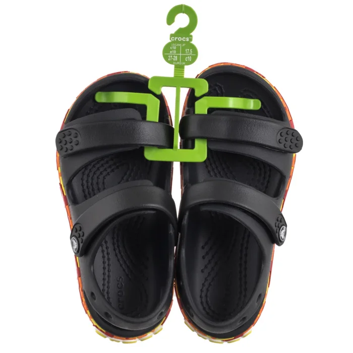 Sandałki Crocs Crocband Cruiser Flames Sandal Kid's Black 211269-001 – zdjęcie 6