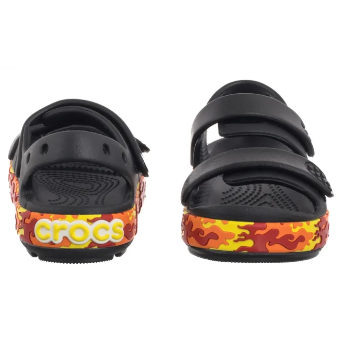 Sandałki Crocs Crocband Cruiser Flames Sandal Kid's Black 211269-001 – zdjęcie 4