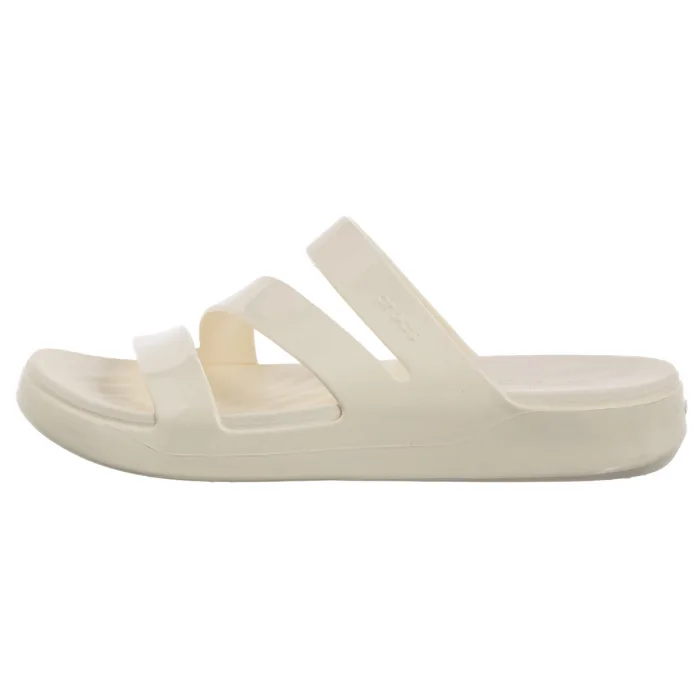 Klapki Crocs Getaway Patent Strappy Chalk 211296-0WV – zdjęcie 2