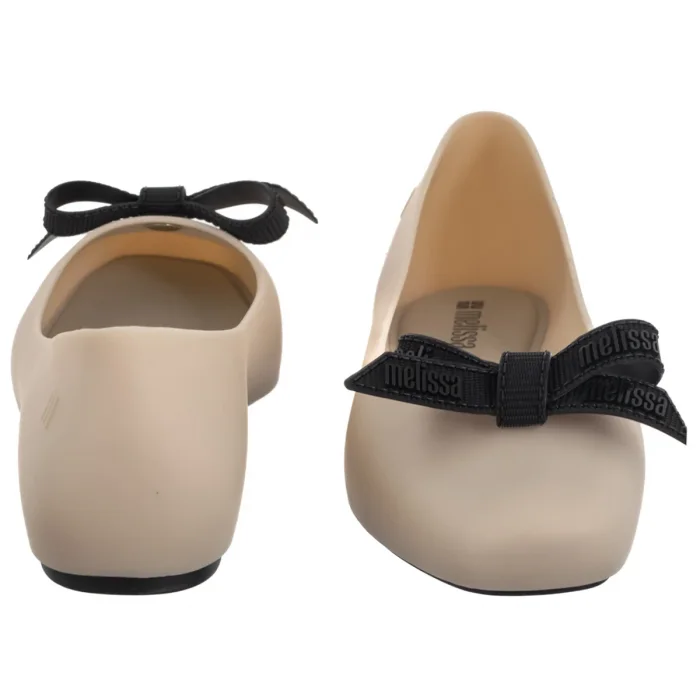 Baleriny Melissa Aura Basic M Lover AD 36124/BI087 Beige/Black – zdjęcie 4