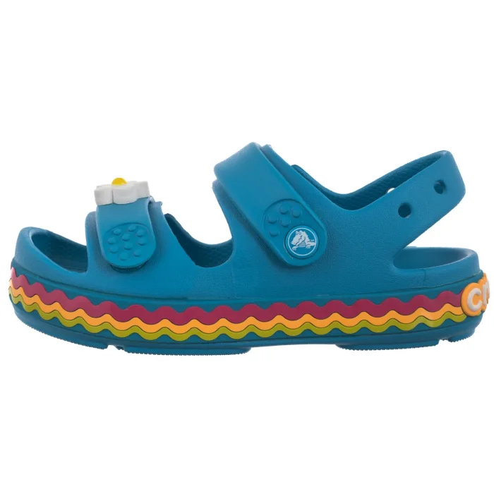 Sandałki Crocs Crocband Cruiser Ricrac Sandal Kid's Marina 211028-4WG – zdjęcie 2
