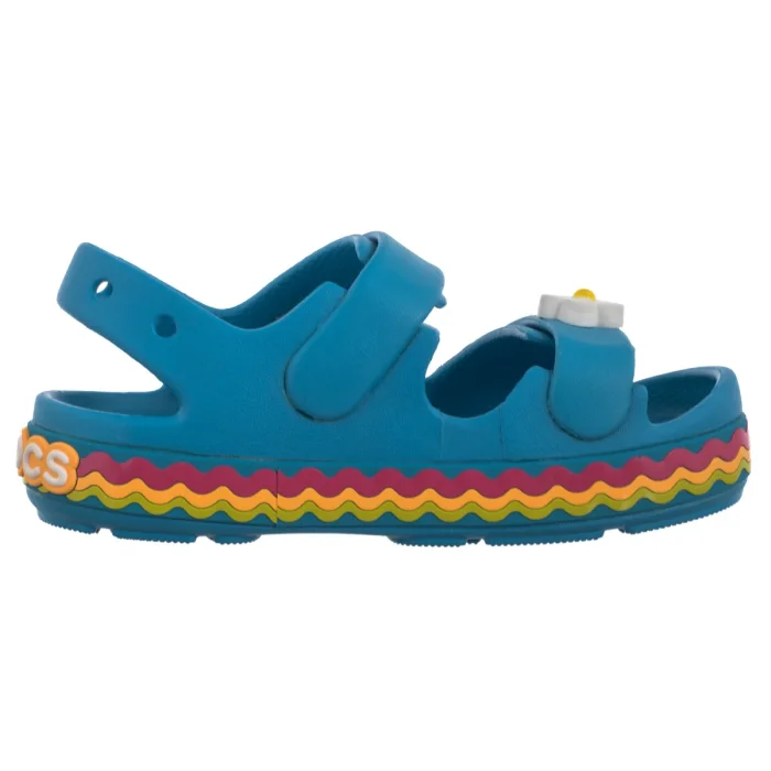 Sandałki Crocs Crocband Cruiser Ricrac Sandal Kid's Marina 211028-4WG – zdjęcie 3