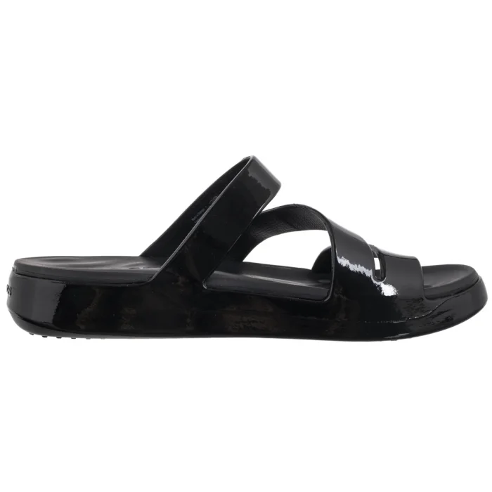 Klapki Crocs Getaway Patent Strappy Black 211296-001 – zdjęcie 3