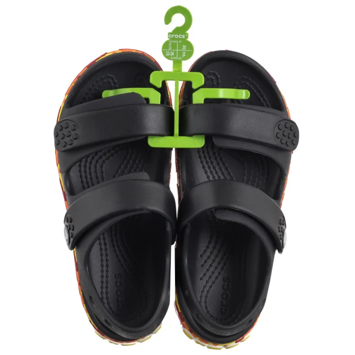 Sandałki Crocs Crocband Cruiser Flames Sandal Kid's Black 211268-001 – zdjęcie 6