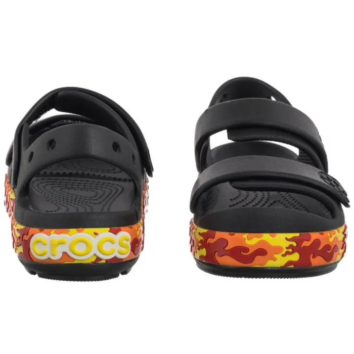 Sandałki Crocs Crocband Cruiser Flames Sandal Kid's Black 211268-001 – zdjęcie 4