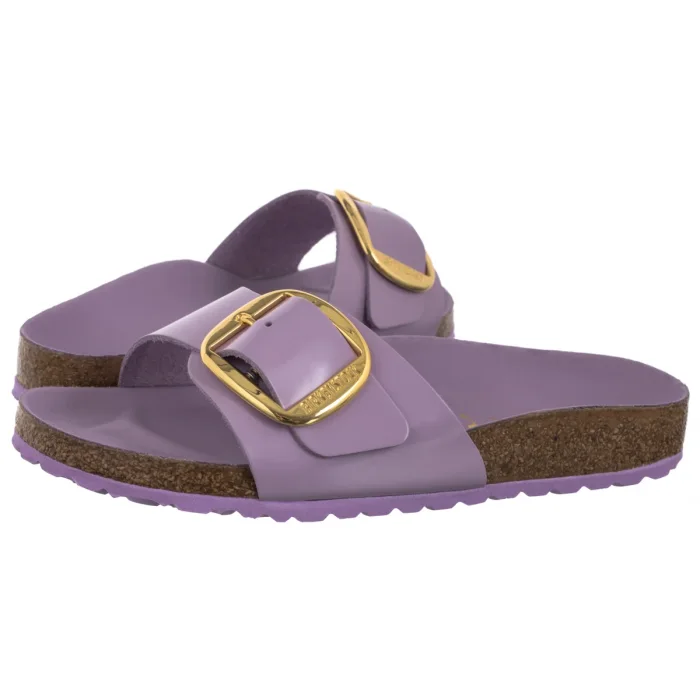Klapki Birkenstock Madrid Big Buckle High-Shine Crocus 1030366 – zdjęcie 1