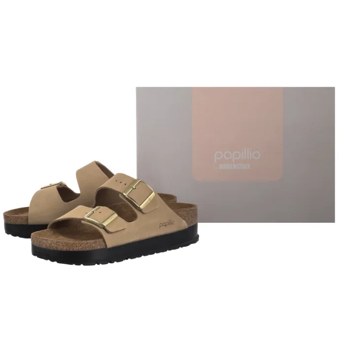 Klapki Papillio Arizona Pap Flex Platform Sandcastle 1028379 – zdjęcie 6