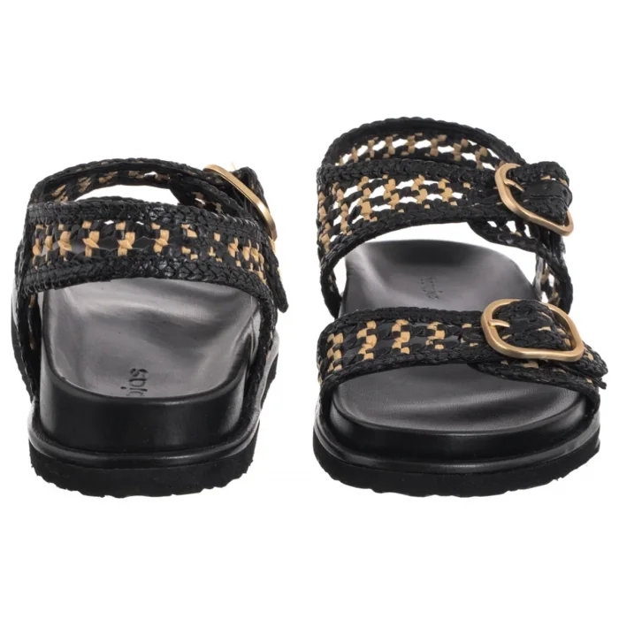 Sandały Wojas Czarne 76242-80 – zdjęcie 4