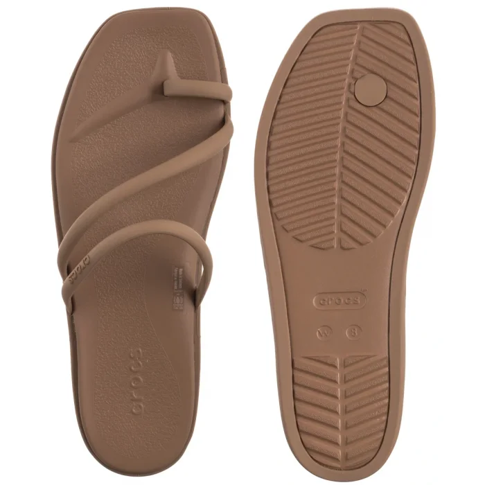 Klapki Crocs Miami Toe Loop Sandal Milk Chocolate 209862-2JJ – zdjęcie 5