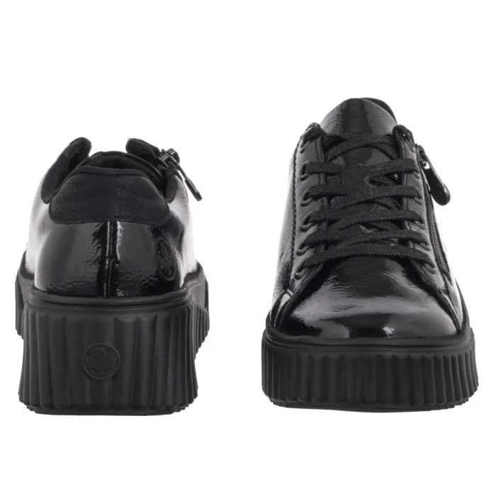 Sneakersy Rieker Czarne N2501-00 Black – zdjęcie 4