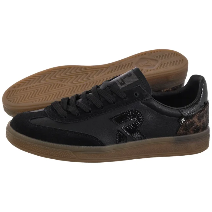 Sneakersy Rieker Czarne W2200-03 Black – zdjęcie 1