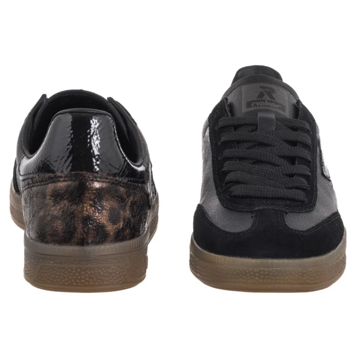 Sneakersy Rieker Czarne W2200-03 Black – zdjęcie 4