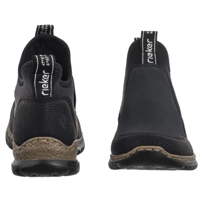 Botki Rieker Czarne N3275-00 Black – zdjęcie 4