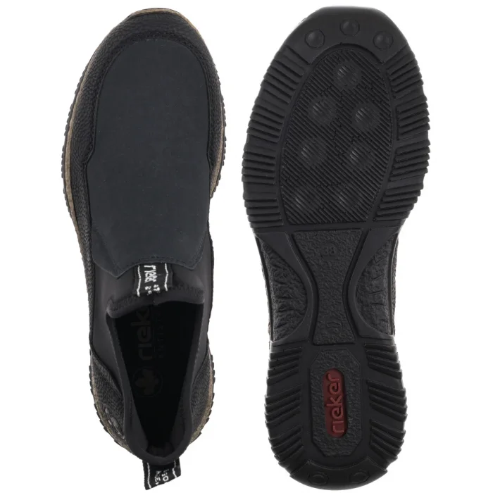 Botki Rieker Czarne N3275-00 Black – zdjęcie 5