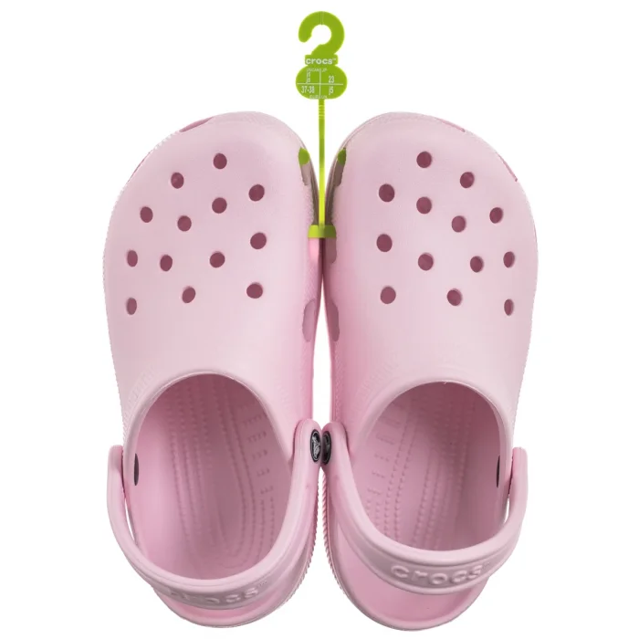 Klapki Crocs Classic Clog K Pink Milk 206991-6ZW – zdjęcie 6